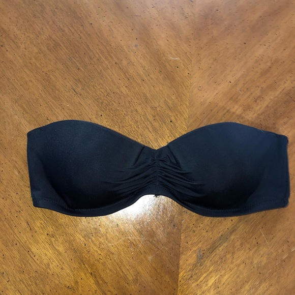 VS black strapless bikini top 32C - Picture 1 of 5